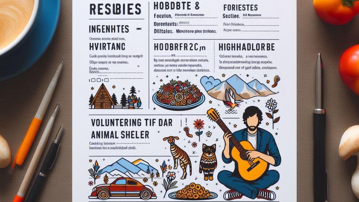 Career advice: How to Include Hobbies and Interests on Your Résumé